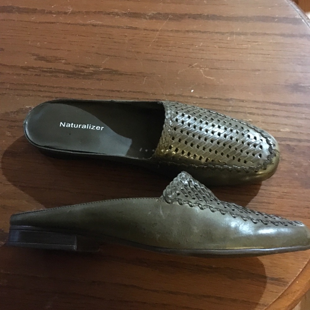 Naturalizer slide, green